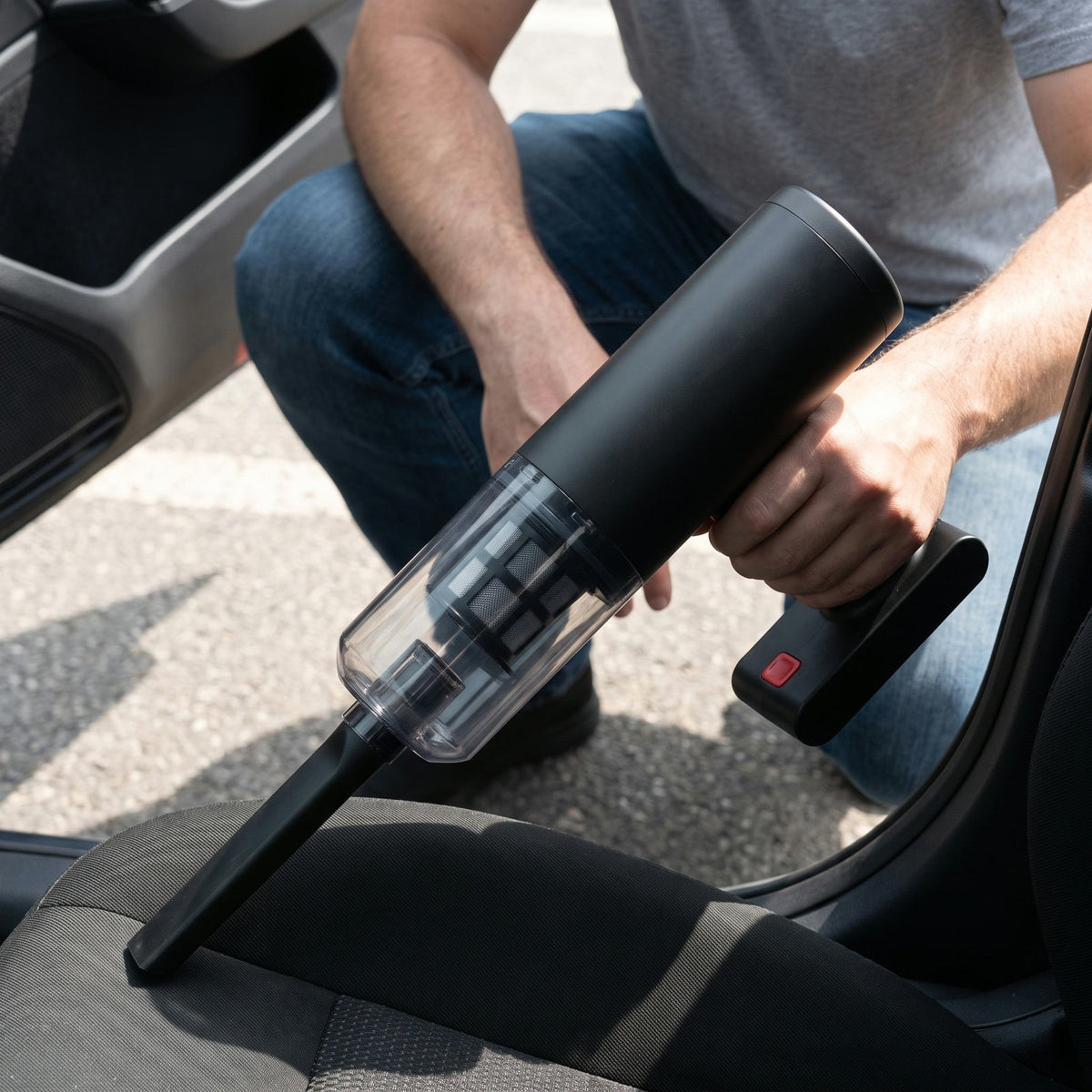Aspirator auto fără fir DWNSHIFT — motor fără perii, 9 accesorii
